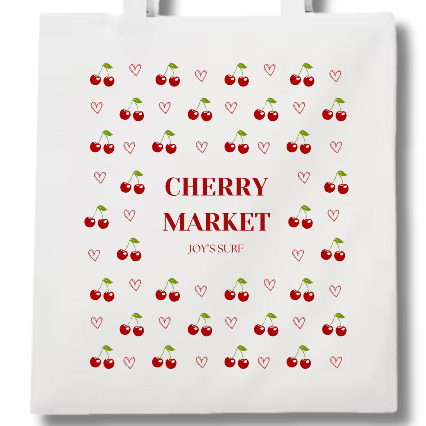 Tote bag Cherry Market
