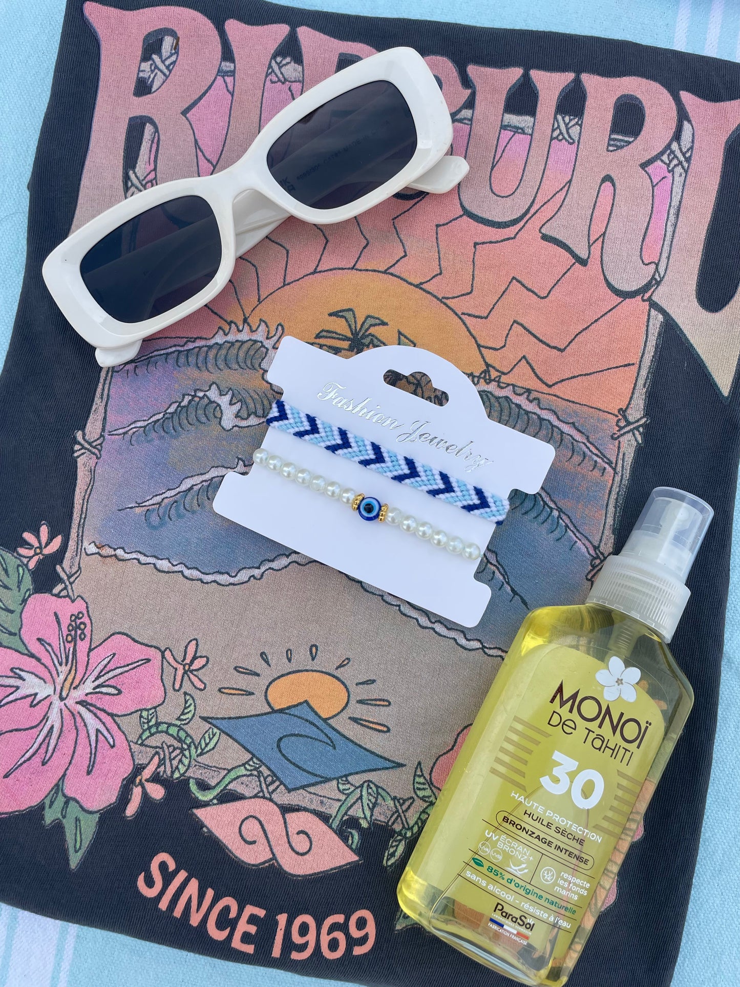 Duo bracelet brésilien oeil de protection