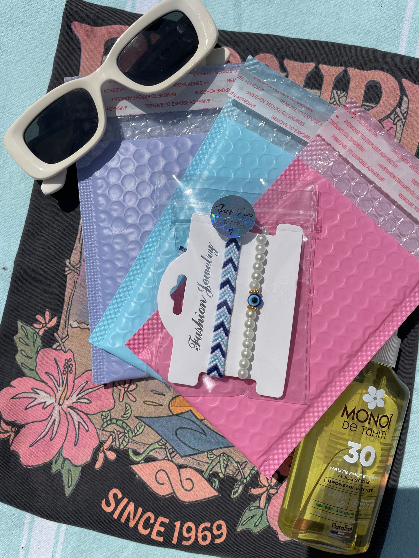 Duo bracelet brésilien oeil de protection