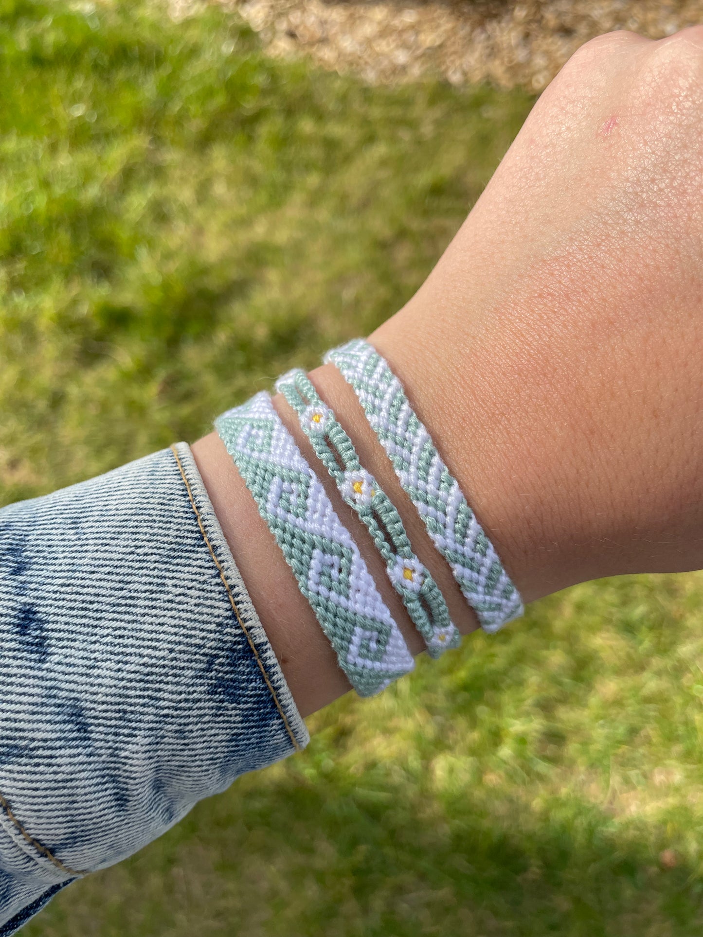 Trio Malibu vert amande