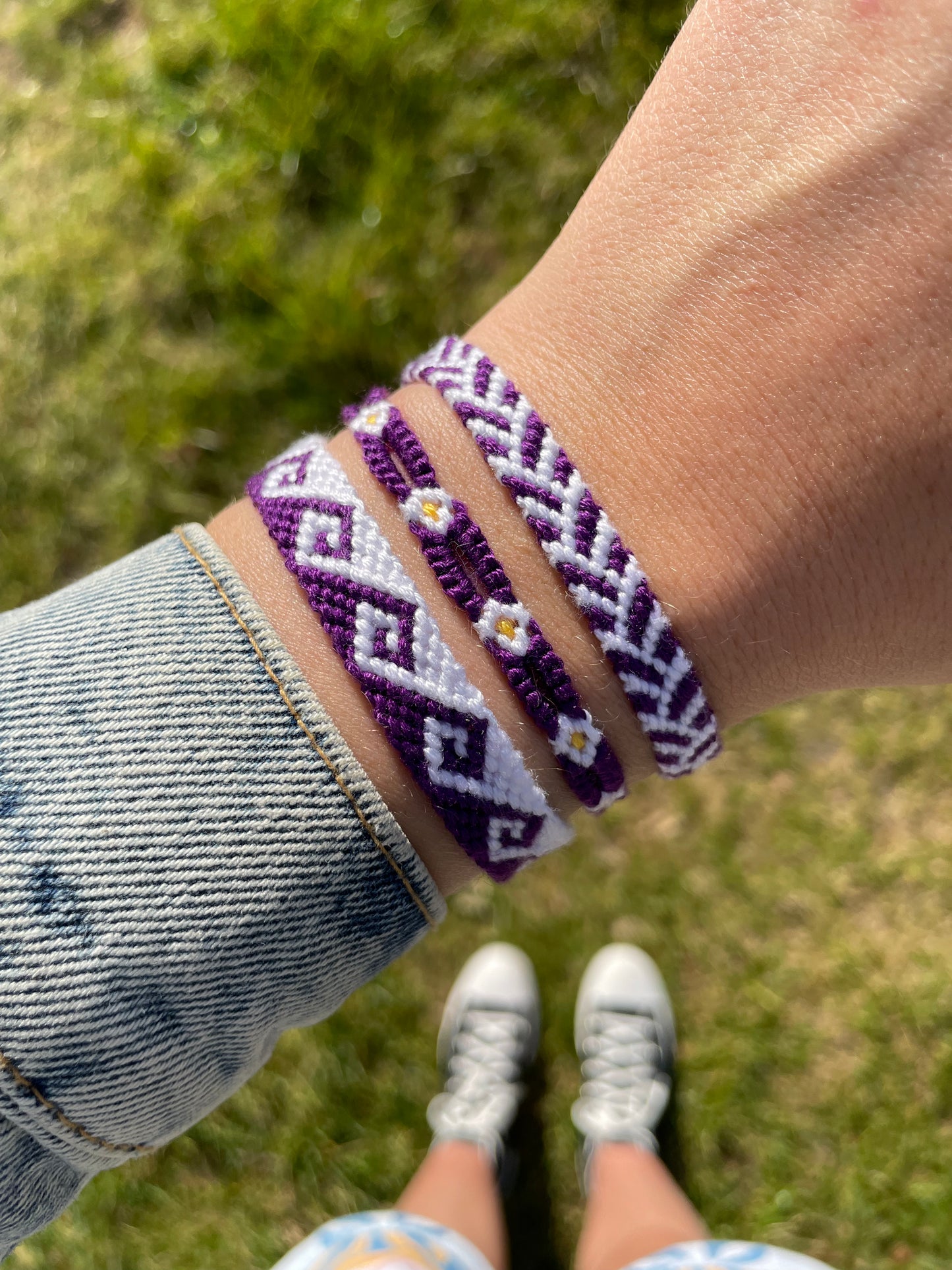 Trio Malibu violet foncé