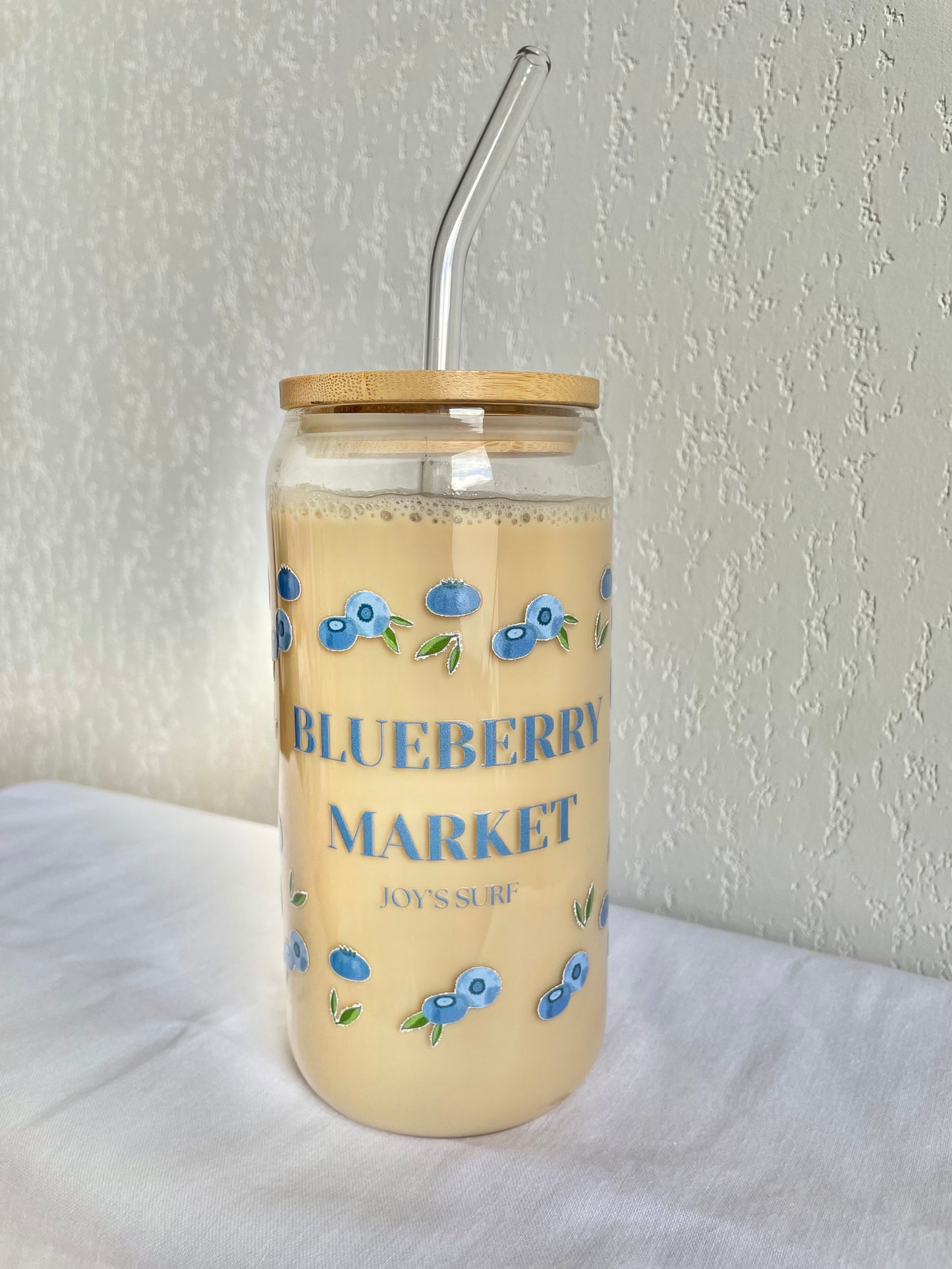 Verre à Limonade Blueberry Market