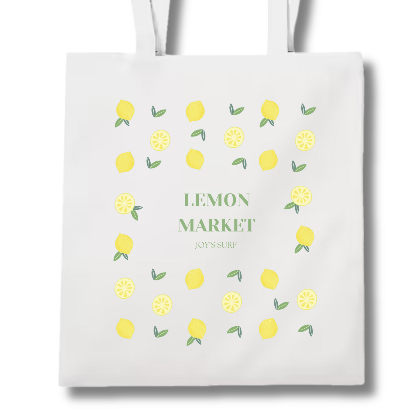 Tote bag Lemon Market