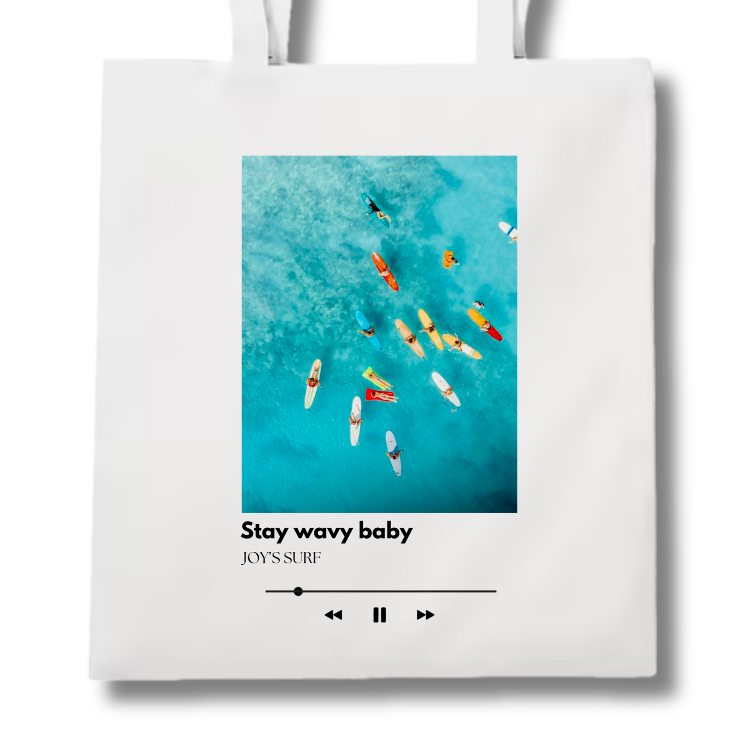 Tote bag Stay Wavy Baby