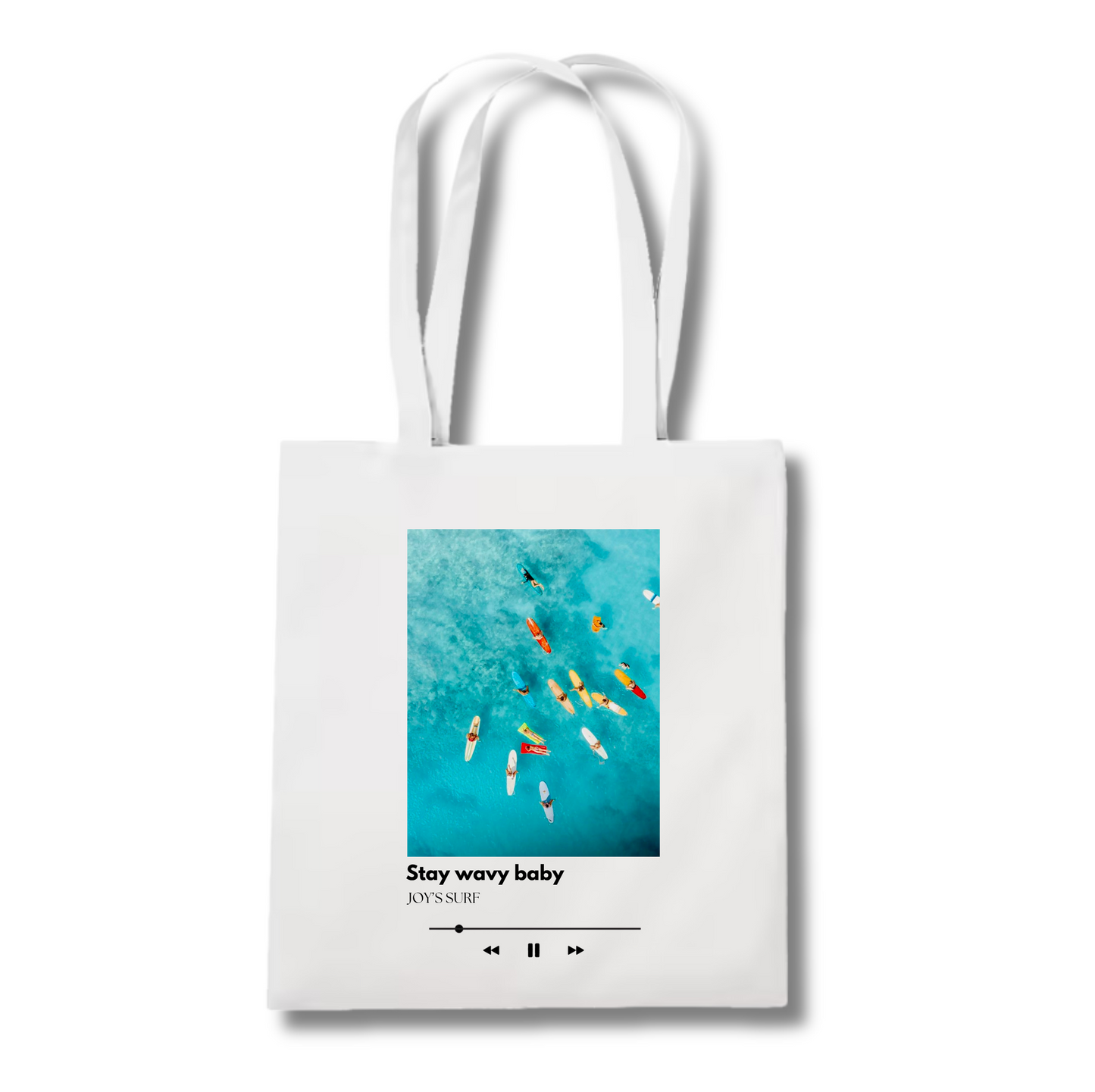 Tote bag Stay Wavy Baby