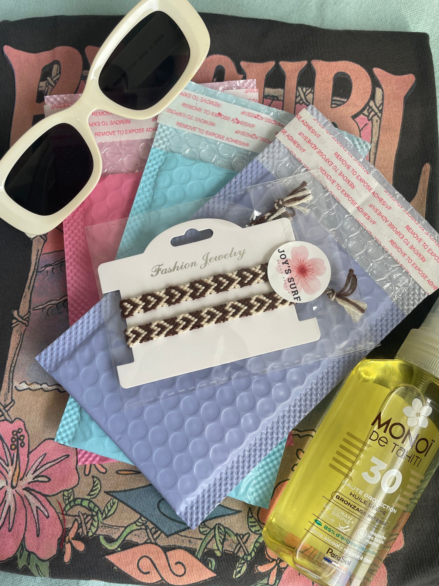 Motifs coeurs inversés