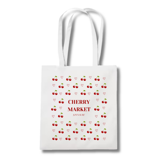 Tote bag Cherry Market