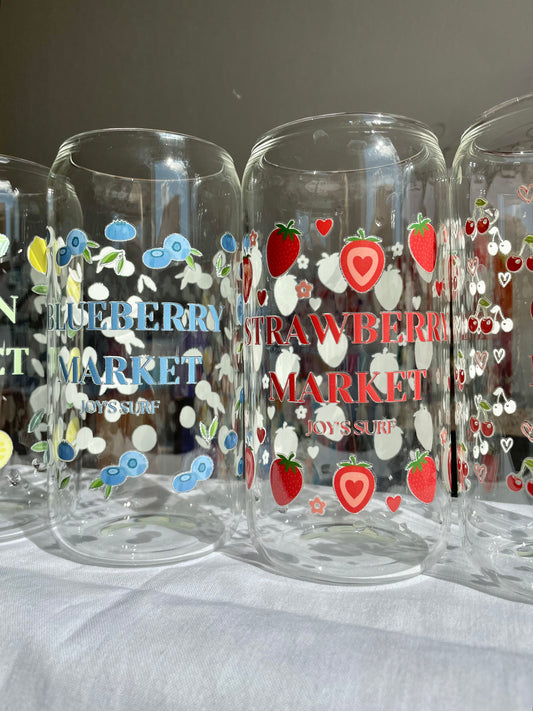 4 Verres à Limonade 3+1 offert