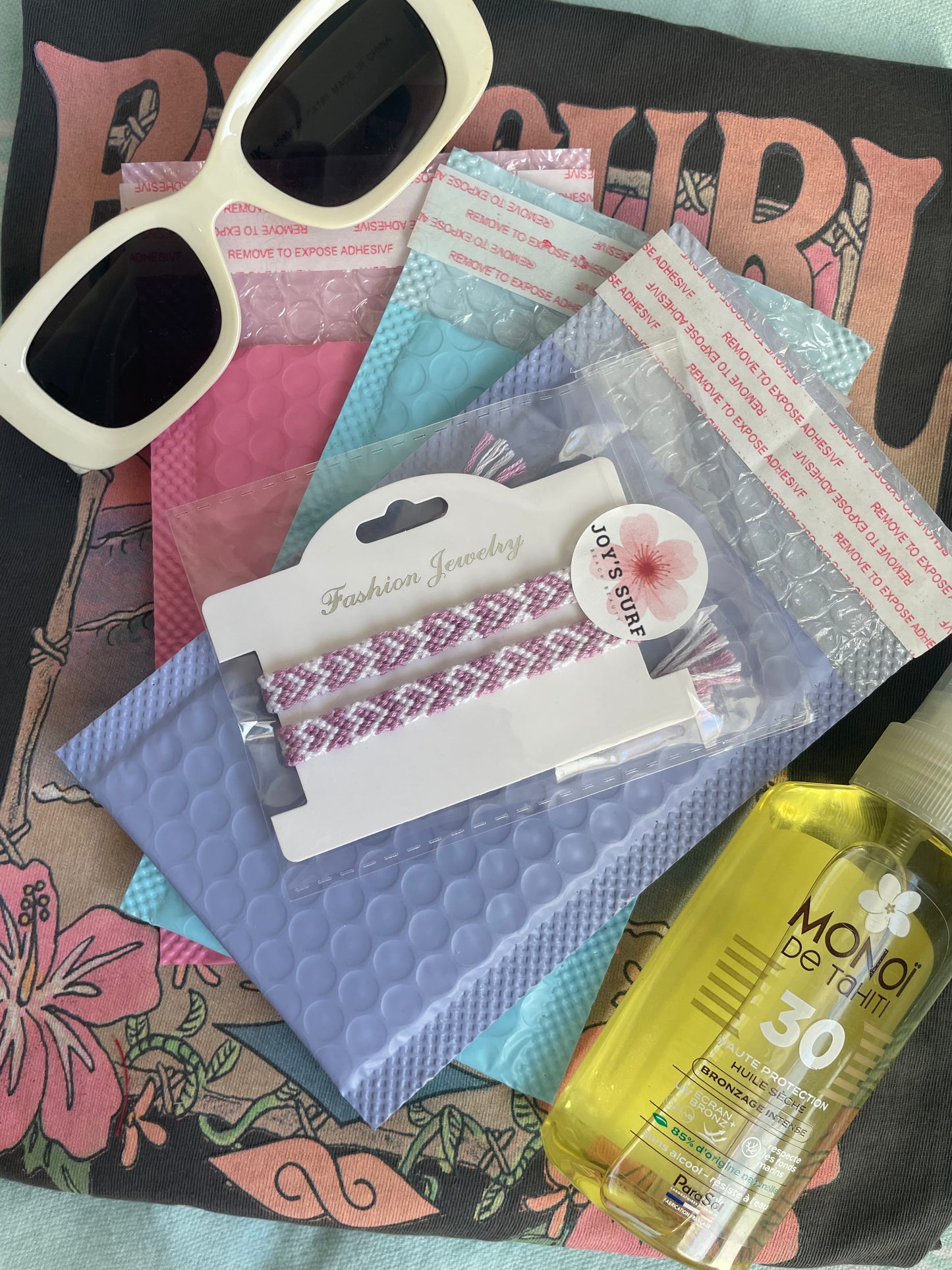 Motifs coeurs inversés