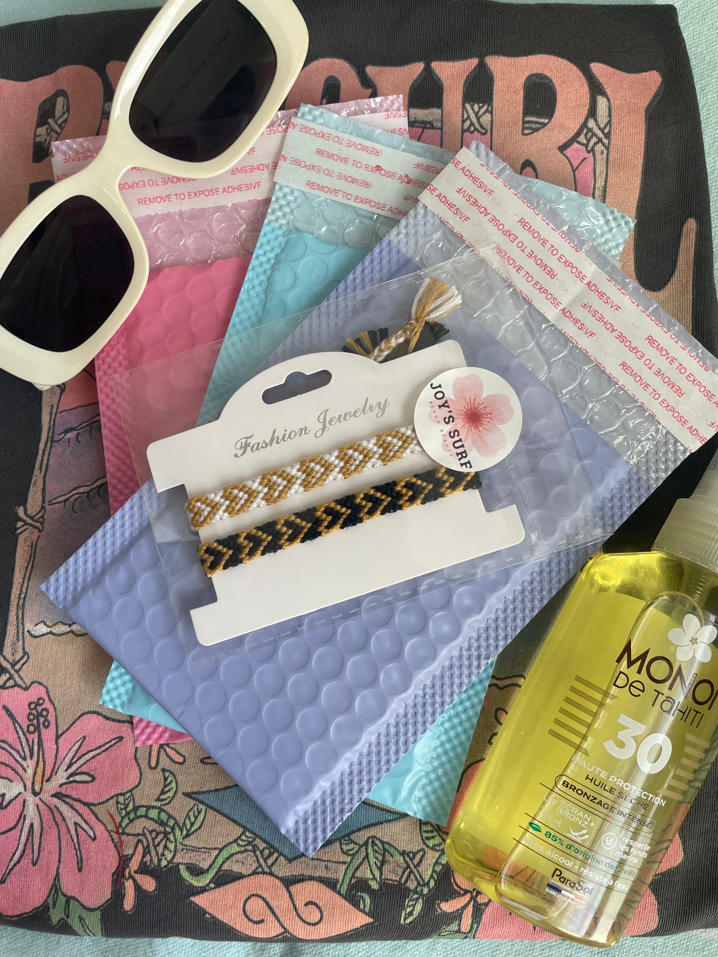 Motifs coeurs inversés