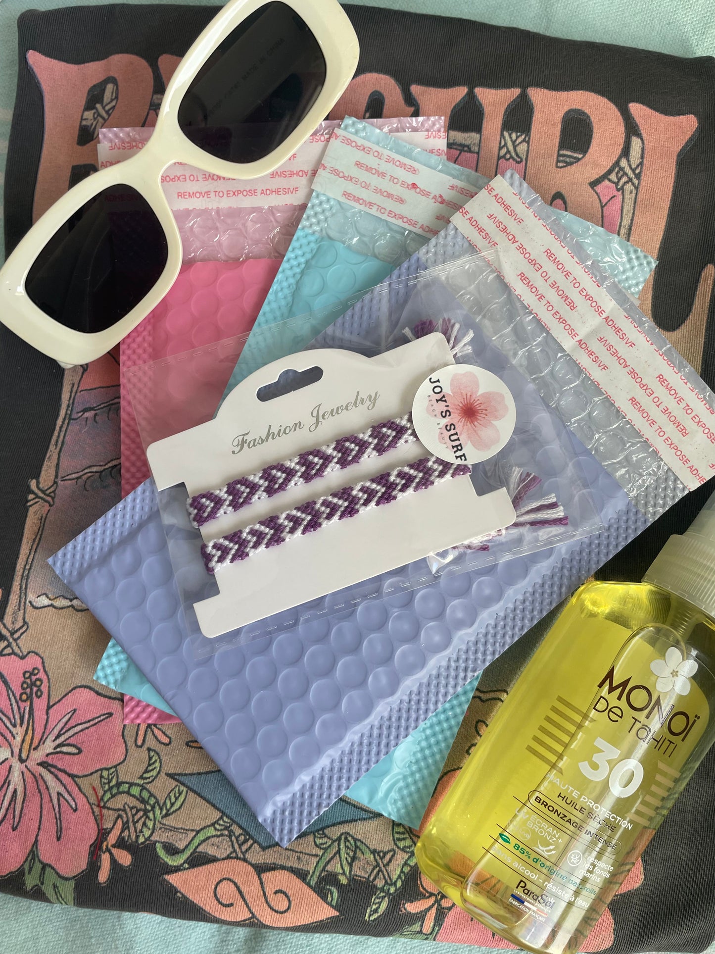 Motifs coeurs inversés