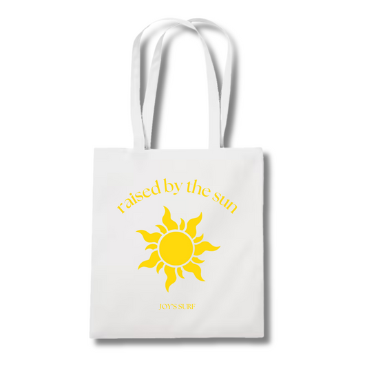 Tote bag Raised By The Sun